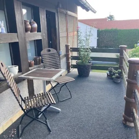 Wohnen Im Gruenen Bei Der Toepferei Apartment Erfurt Exterior photo